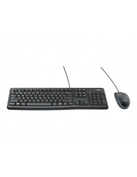 TECLADO + MOUSE LOGITECH DESKTOP MK120 USB BLACK PORTUGUES
