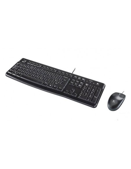 TECLADO + MOUSE LOGITECH DESKTOP MK120 USB BLACK PORTUGUES