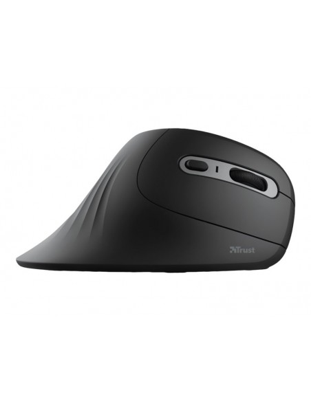 MOUSE TRUST VERTICAL VERRO WIRELESS ERGONOMIC 1600DPI BLACK