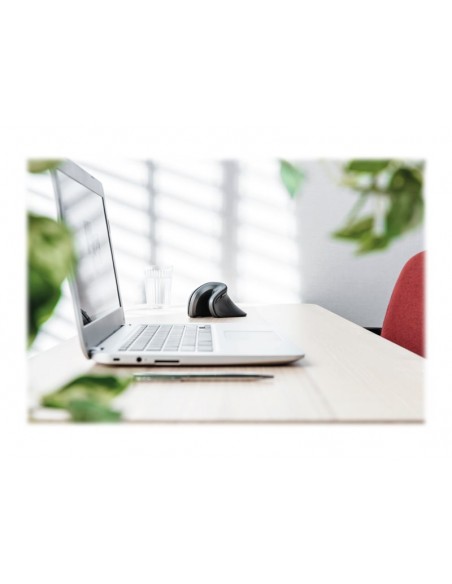 MOUSE TRUST VERTICAL VERRO WIRELESS ERGONOMIC 1600DPI BLACK
