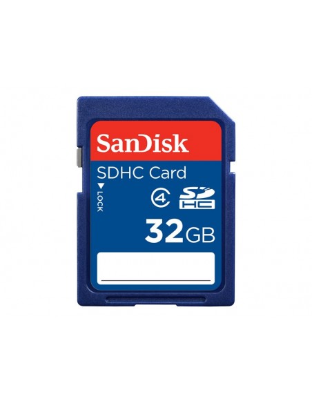 MEMORIA SD 32GB SANDISK HIGH CLASS 4