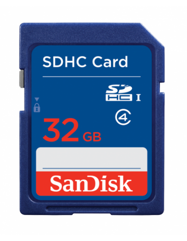 MEMORIA SD 32GB SANDISK HIGH CLASS 4