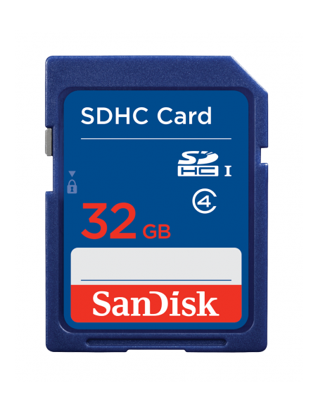 MEMORIA SD 32GB SANDISK HIGH CLASS 4