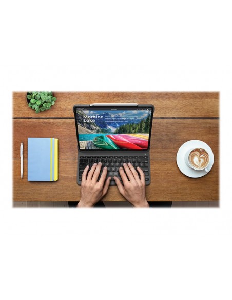 FUNDA TABLET + TECLADO LOGITECH SLIM FOLIO PRO GREY IPAD PRO 11 (1ª 2ª 3ª GEN)