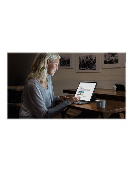 FUNDA TABLET + TECLADO LOGITECH SLIM FOLIO PRO GREY IPAD PRO 11 (1ª 2ª 3ª GEN)