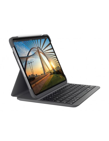 FUNDA TABLET + TECLADO LOGITECH SLIM...