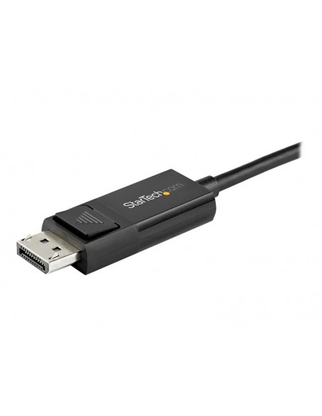 CABLE STARTECH USB-C MACHO / DISPLAYPORT MACHO 4K 2M BLACK