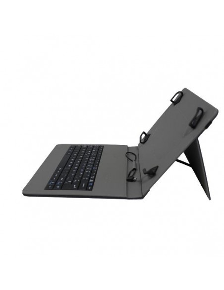 FUNDA TABLET NILOX BASIC 10.1 + TECLADO USB GREY