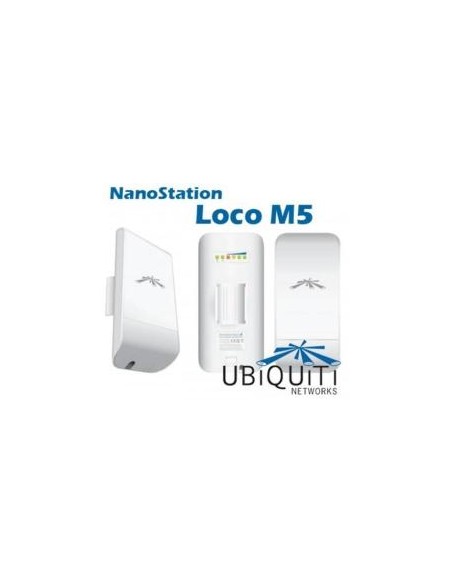 NANOSTATION UBIQUITI LOCO M5 5 GHZ MIMO AIRMAX 13DBI