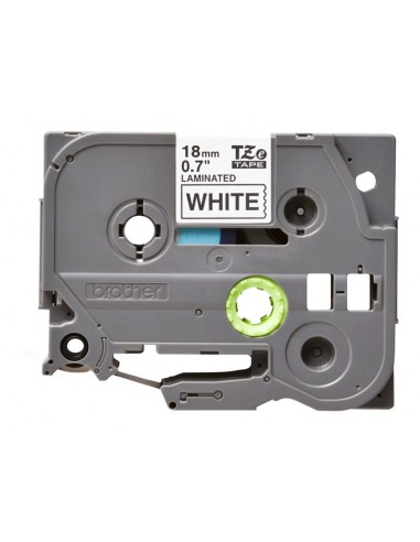 CINTA BROTHER TZE241 18MMX8M WHITE/BLACK