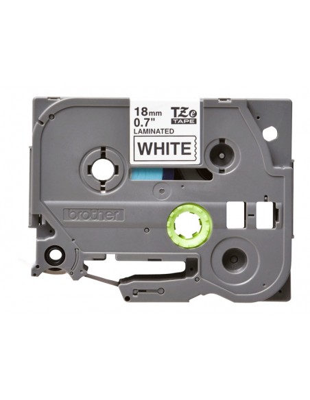 CINTA BROTHER TZE241 18MMX8M WHITE/BLACK