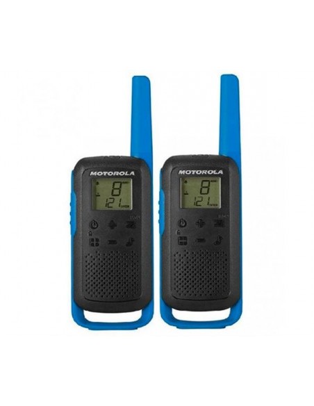 WALKIE MOTOROLA TWIN TALKRE T62 BLUE PACK 2UD