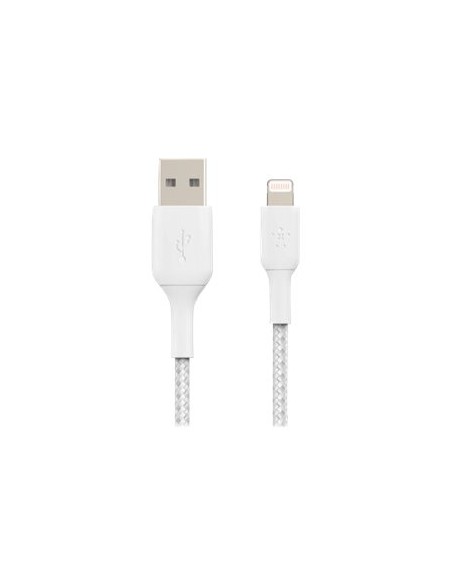 CABLE BELKIN USB MACHO / LIGHTNING MACHO 0.15M WHITE