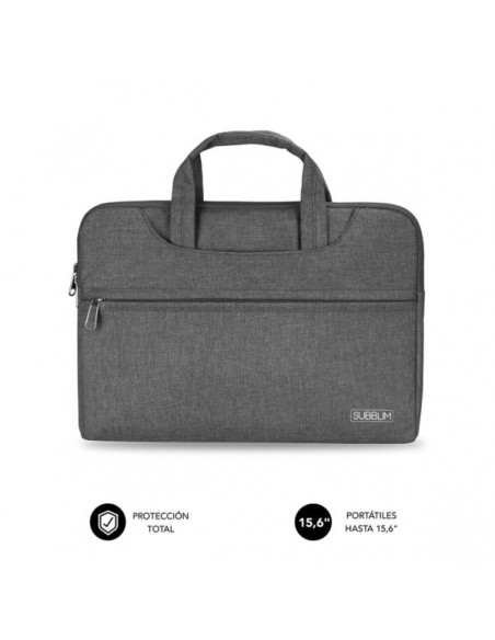 FUNDA PORTATIL SUBBLIM BUSINESS SLEEVE 15.6 GREY