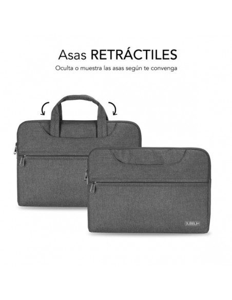 FUNDA PORTATIL SUBBLIM BUSINESS SLEEVE 15.6 GREY