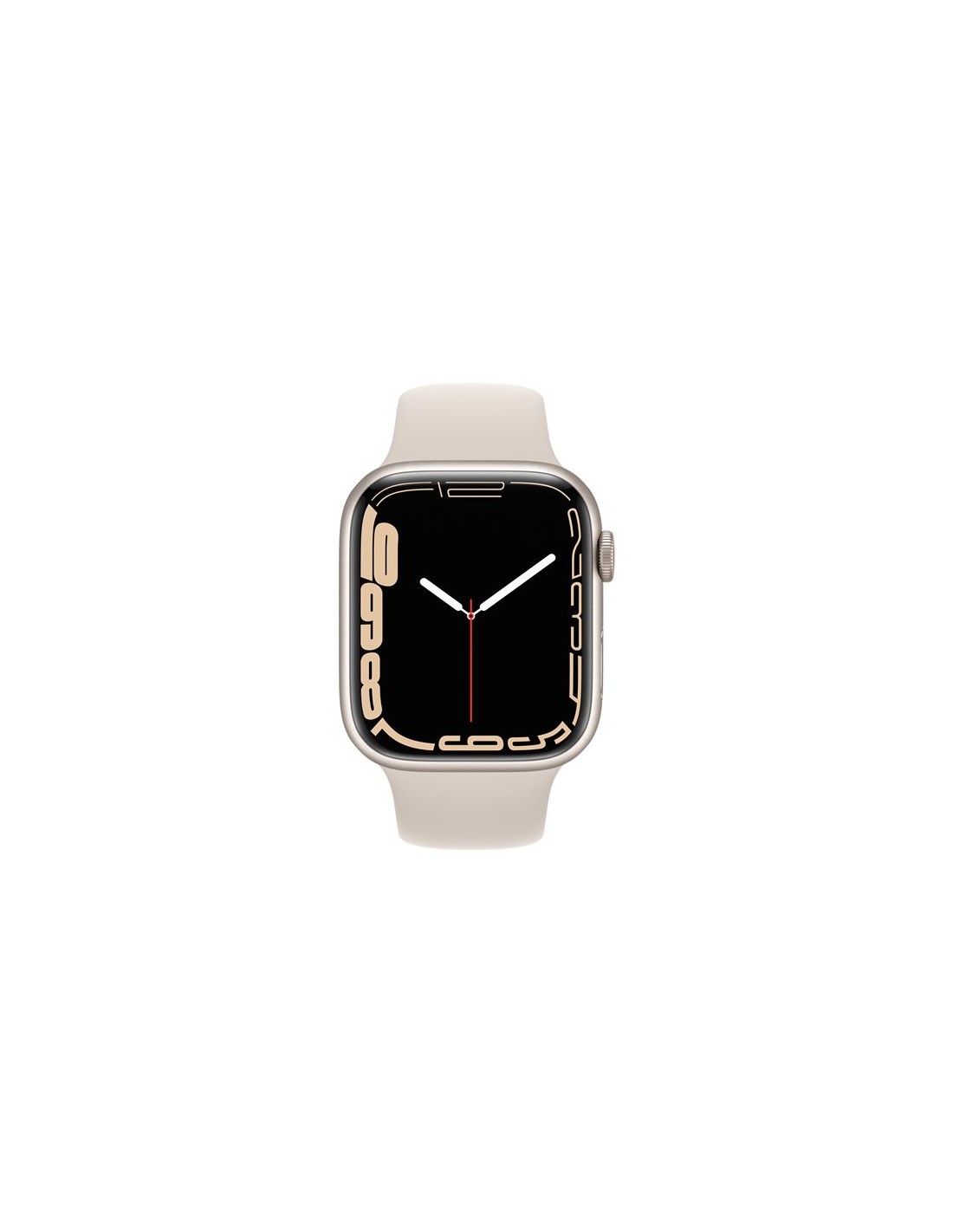APPLE WATCH SERIE 7 GPS + CELL 45MM STARLIGHT ALUMINIUM + CORREA