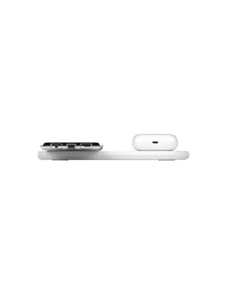 BASE DE CARGA BELKIN DOBLE BOOST CHARGE QI 10W WHITE