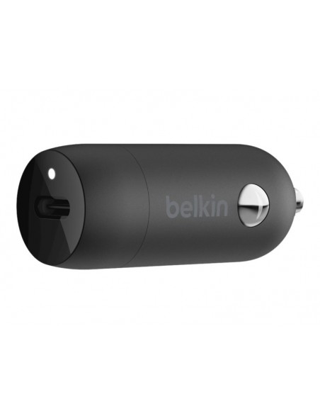 CARGADOR USB-C BELKIN 20W BLACK PARA COCHE
