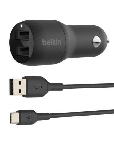 CARGADOR USB BELKIN 24W 4.8A 2XUSB...