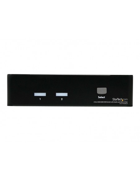 CONMUTADOR KVM STARTECH 2X1 HDMI, TEC RA USB + AUDIO