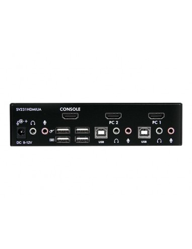 CONMUTADOR KVM STARTECH 2X1 HDMI, TEC...