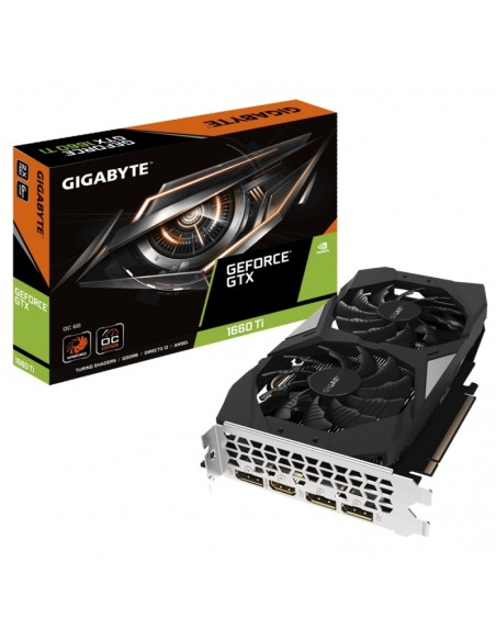 TARJETA GRAFICA PCIE NVIDIA GF GTX 1660 TI OC 6GB 3XDP HDMI