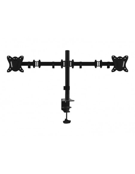 SOPORTE MONITOR ESCRITORIO EQUIP 2 BRAZOS 13-32 VESA 100 MONTAJE PINZA