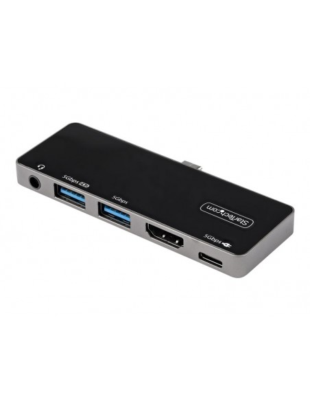 PUERTO REPLICADOR USB-C STARTECH HDMI + 2XUSB 3.0 + USB-C + JACK