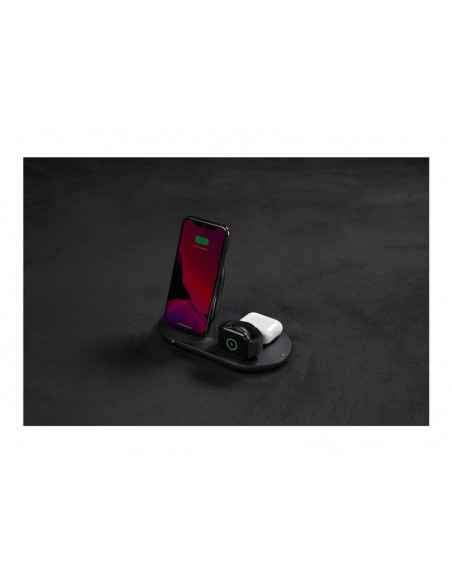 BASE DE CARGA BELKIN 3 EN 1 BOOST CHARGE QI BLACK