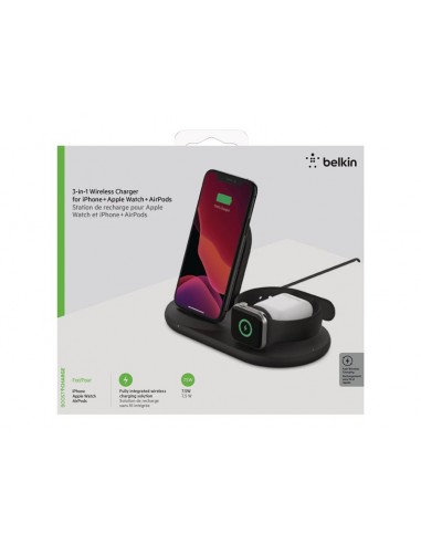 BASE DE CARGA BELKIN 3 EN 1 BOOST...