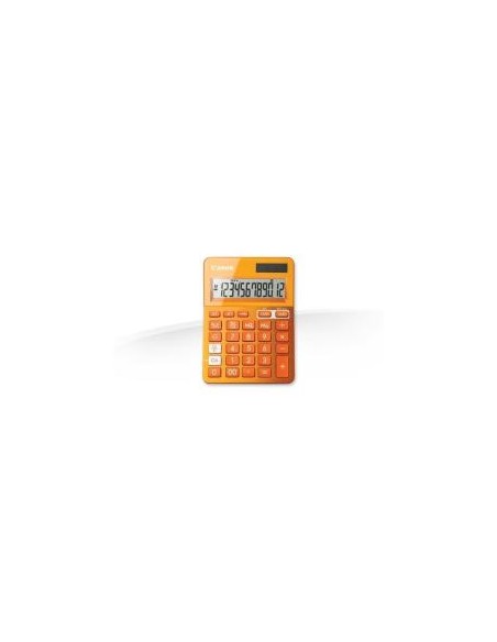 CALCULADORA CANON LS-123K SOBREMESA ORANGE