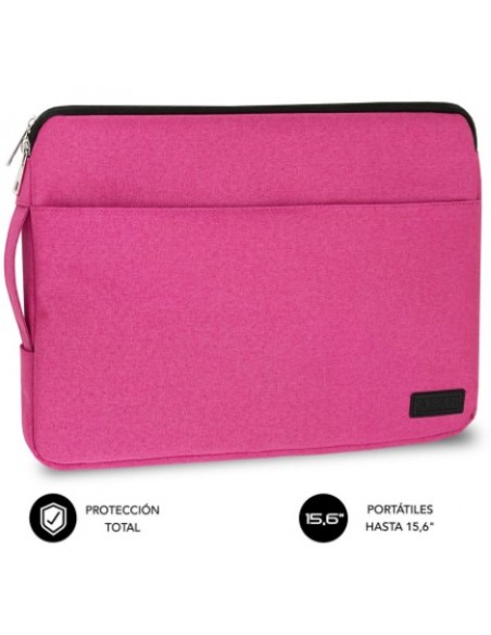 FUNDA PORTATIL SUBBLIM URBAN SLEEVE 15.6 PINK