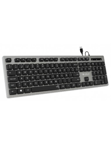 TECLADO SUBBLIM USB PLANO SILENT ERGO...