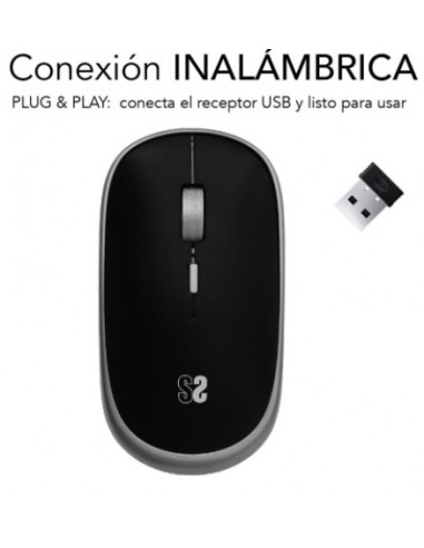 MOUSE SUBBLIM WIRELESS OPTICAL MINI...