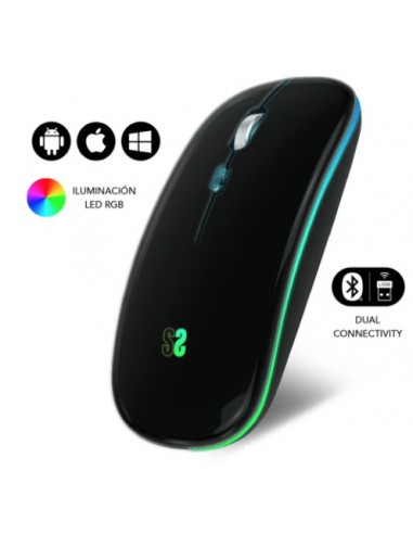 MOUSE SUBBLIM WIRELESS OPTICAL DUAL...