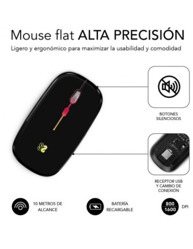MOUSE SUBBLIM WIRELESS OPTICAL DUAL...