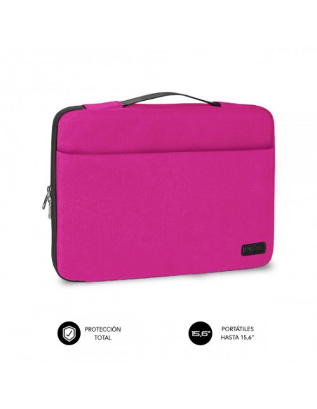 FUNDA PORTATIL SUBBLIM ELEGANT SLEEVE 15.6 PINK