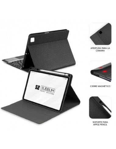 FUNDA TABLET + TECLADO SUBBLIM...