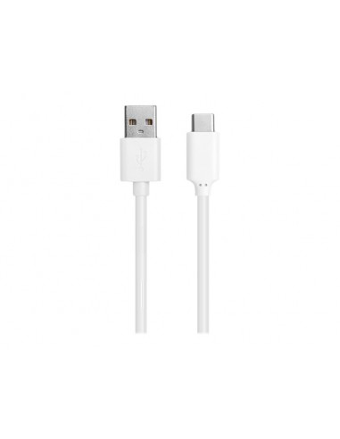 CABLE BIGBEN USB 2.0 A MACHO / USB-C MACHO 1M WHITE