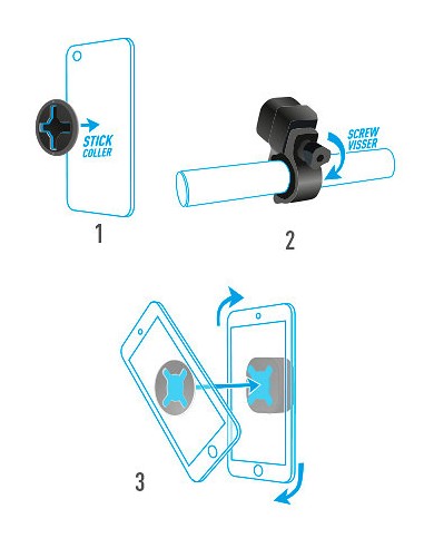 SOPORTE SMARTPHONE MOBILIS U.FIX...