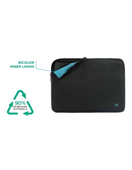 FUNDA PORTATIL MOBILIS RE LIFE BLACK 90% RECYCLED 12.5-14