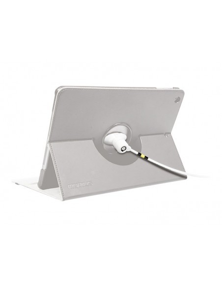 CABLE MOBILIS BLOQUEO DE SEGURIDAD CON LLAVE WHITE 1.8M 