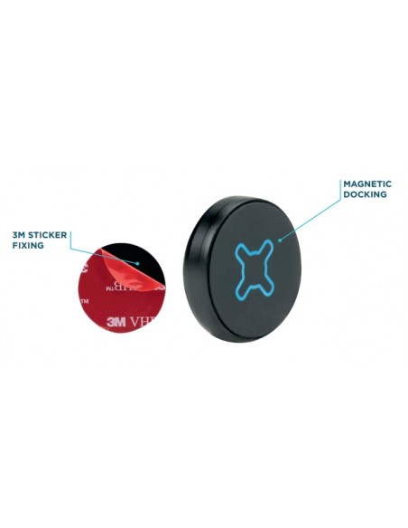 SOPORTE COCHE MOBILIS BLACK KIT U.FIX MINI UNIVERSAL 