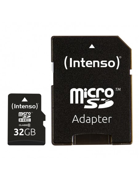 MEMORIA MICRO SD 32GB INTENSO CLASS 10 + ADAPTADOR