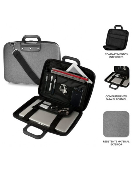 MALETIN PORTATIL SUBBLIM EVA PL 13.3 GREY