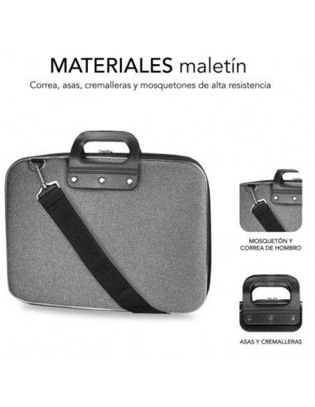 MALETIN PORTATIL SUBBLIM EVA PL 13.3 GREY