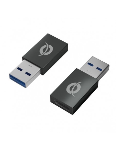ADAPTADOR CONCEPTRONIC USB-C HEMBRA / USB 3.0 MACHO PACK 2U