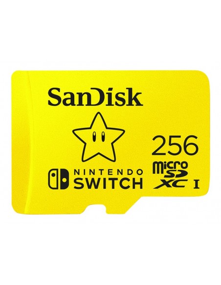 MEMORIA MICRO SD 256GB SANDISK V30 EDICION NINTENDO SWITCH