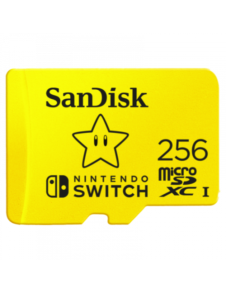 MEMORIA MICRO SD 256GB SANDISK V30 EDICION NINTENDO SWITCH