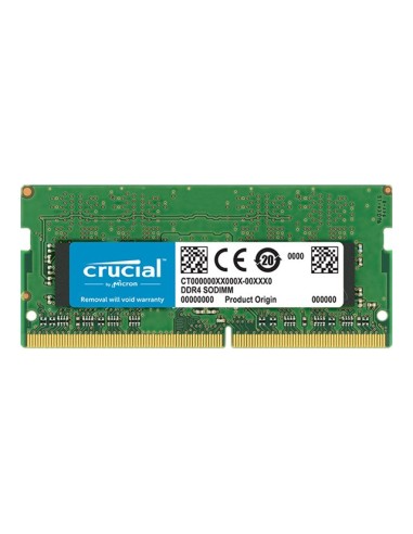 MODULO DDR4 32GB BUS 3200 CRUCIAL CL22 SODIMM